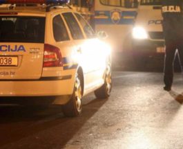 Хорватский полицейский задушил человека коленом
