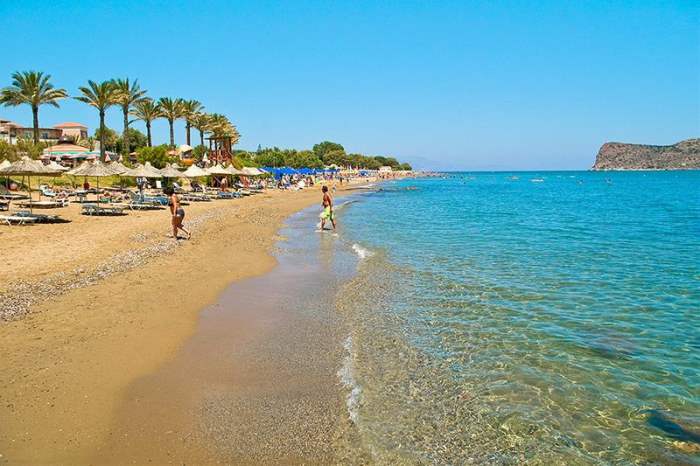 Пляж Агиа Марина, Крит, Греция.