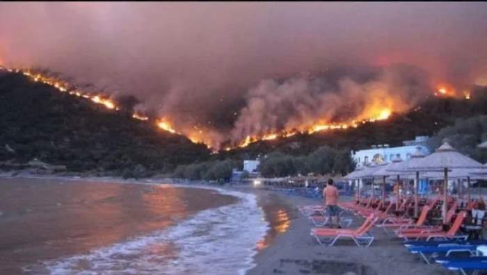 греция лесные пожары