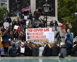 Лондон,протесты,Берлин,Франция,COVID-19,коронавирус,