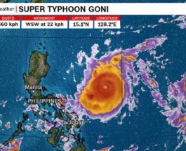 Гони, Тайфун, Филиппины, эвакуация,