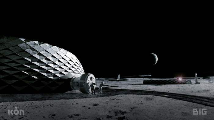 Луна,Марс,базы,3D печать,