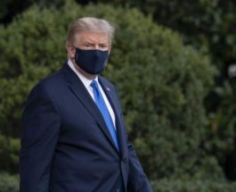 Трамп,в маске,коронавирус,