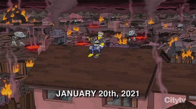 Симпсоны, январь 2021, 4 серия 32 сезона,