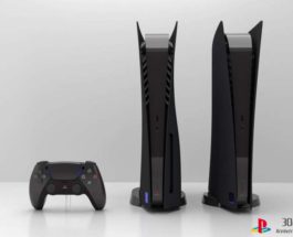 Custom Black PS5, PS5, черная,