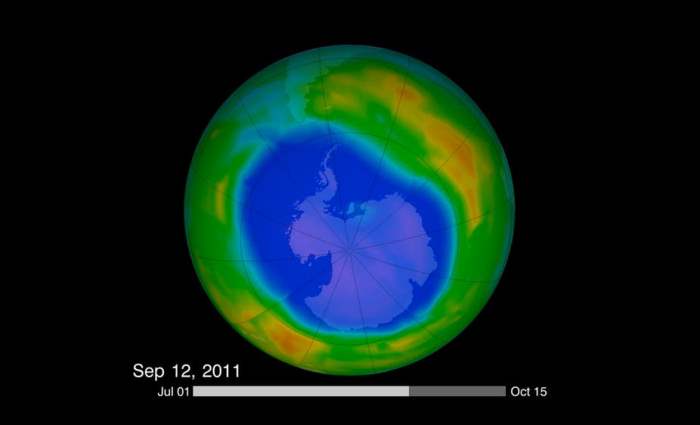 Антарктида, озоновая дыра,