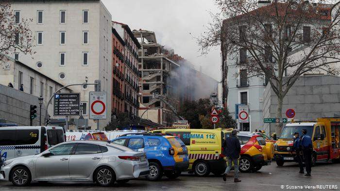 Мадрид, взрыв, Испания,