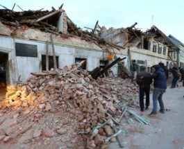 хорватия землетрясение
