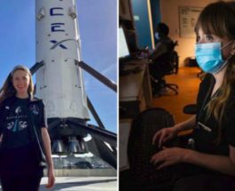 SpaceX, американка, Crew Dragon, Хейли Арсено,