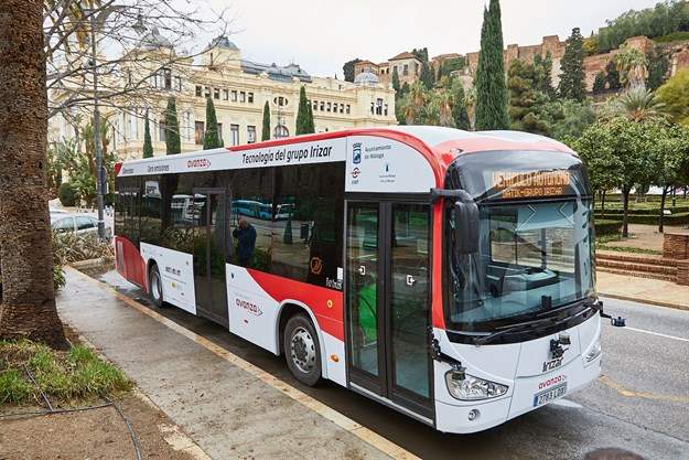 Малага, Испания, автобус,