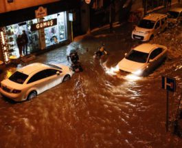 Турция, наводнение, Измир,
