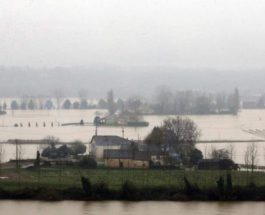 Франция, наводнение, эвакуация, тюрьма,