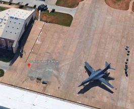 секретный самолет США, Google Earth,