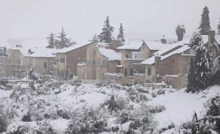 снег, Иерусалим,