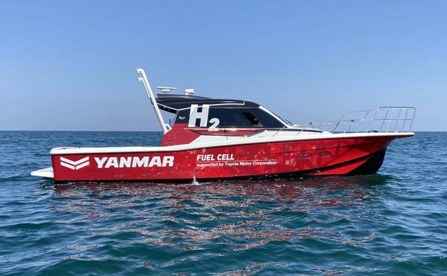 Yanmar, лодка, водородная лодка,
