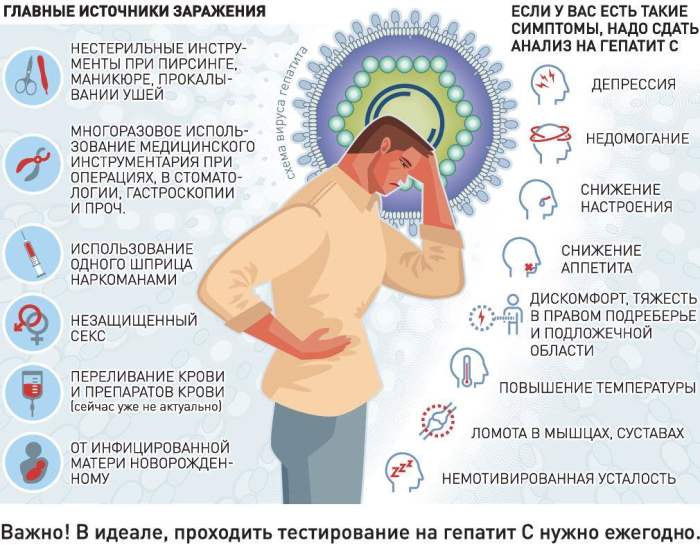 Гепатит С, печень, заболевание,