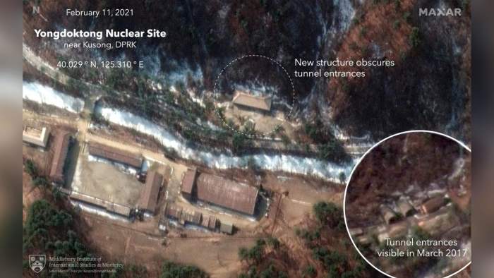КНДР, спутниковые снимки, Северная Корея, ядерное оружие,