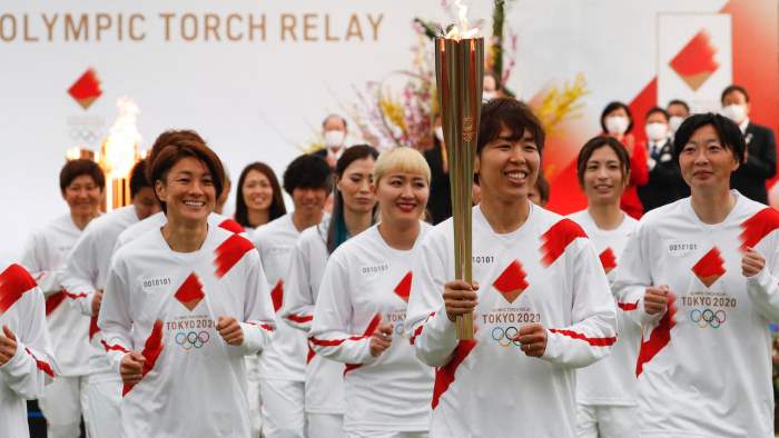 Япония, Олимпийский огонь, Олимпийские игры,