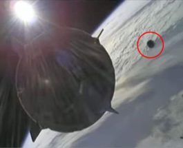 SpaceX Crew Dragon, космический мусор,