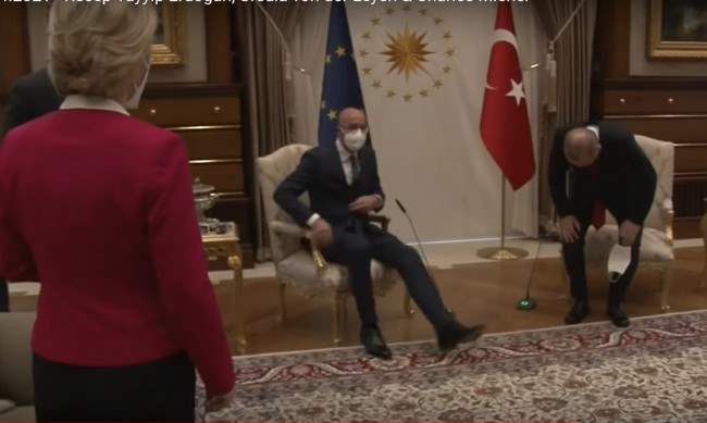 Эрдоган, Турция, встреча, Урсула фон дер Ляйен,