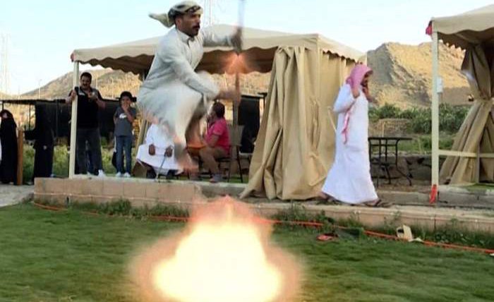 таашир, традиционный танец, Саудовская Аравия,