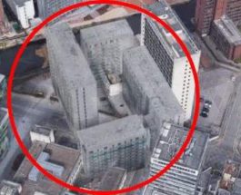 Google Maps, здание, призрак, Манчестер,