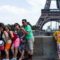 Эйфелева башня, Франция, туристы,