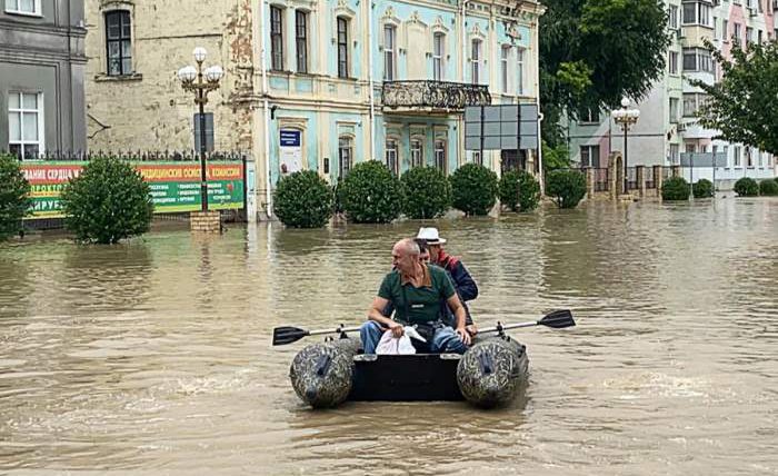 Крым, наводнение, погода, ливень,