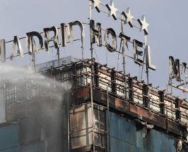 Мадрид, Отель, пожар,