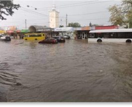 Симферополь, Дзержинск, наводнение, дождь,
