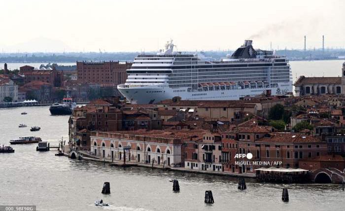 круизный лайнер, Венеция,