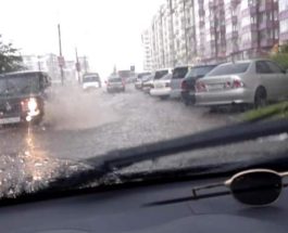ливень, Красноярск, потоп, дождь, наводнение,
