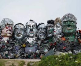 скульптура, G7, Mount Recyclemore,
