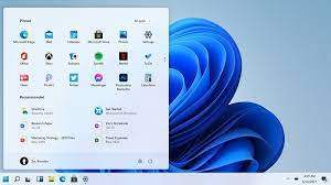 Меню, пуск, Windows 11,