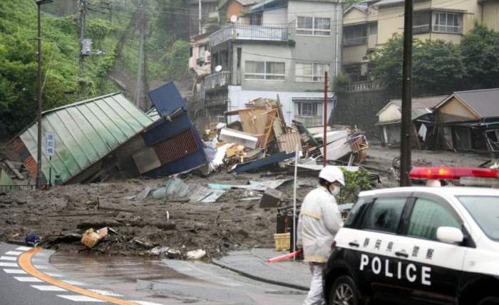 Япония, эвакуация, погода,