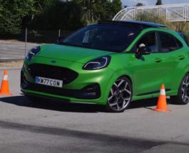 Ford Puma ST, тест, лосиный тест,