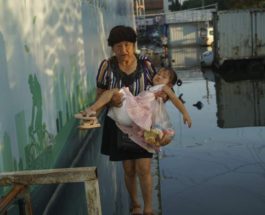 Китай, наводнения,