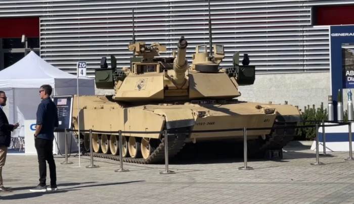 Trophy, Abrams, танк, активная защита,