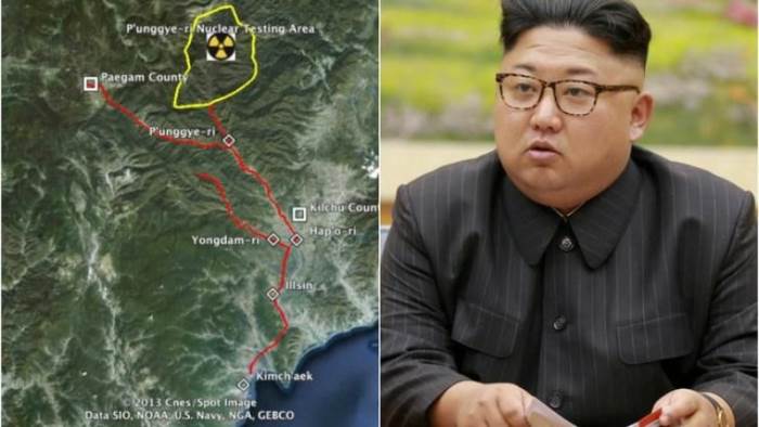 Северная Корея, Ким Чен Ын, ядерные испытания, ядерный полигон,