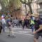 протесты, Франция, драка,