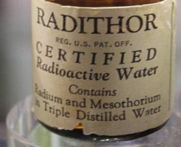 радитор, радиоактивная вода, лекарство,