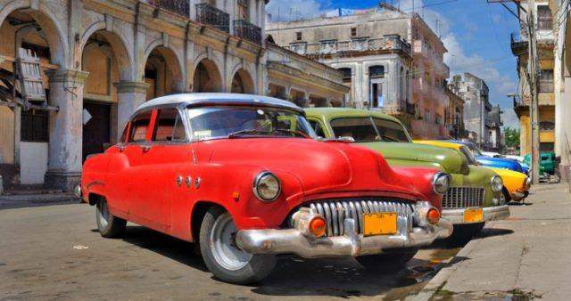 Куба, автомобили,