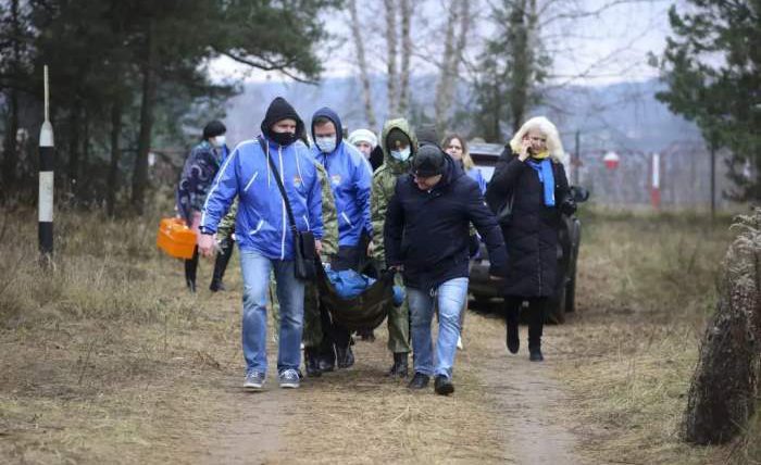 Польский солдат, Польша, граница, мигранты,