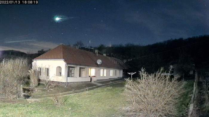 метеор, Венгрия,