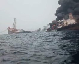 Trinity Spirit, судно, пожар, танкер, Нигерия,